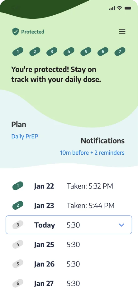 Protected: stay on track with your daily dose